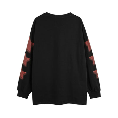 Camiseta Manga Larga Cuello Redondo con Estampado de Letras - Image 25