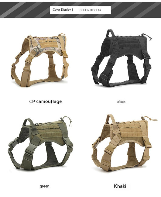 Correa Táctica Ajustable de Nylon para Perros Grandes - Image 25