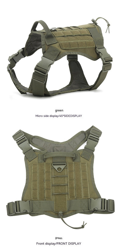 Correa Táctica Ajustable de Nylon para Perros Grandes - Image 31