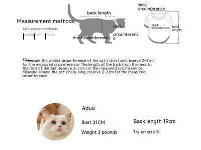 Suéter Cálido para Gatos y Mascotas - Diseño Liso Antibolitas - Image 31