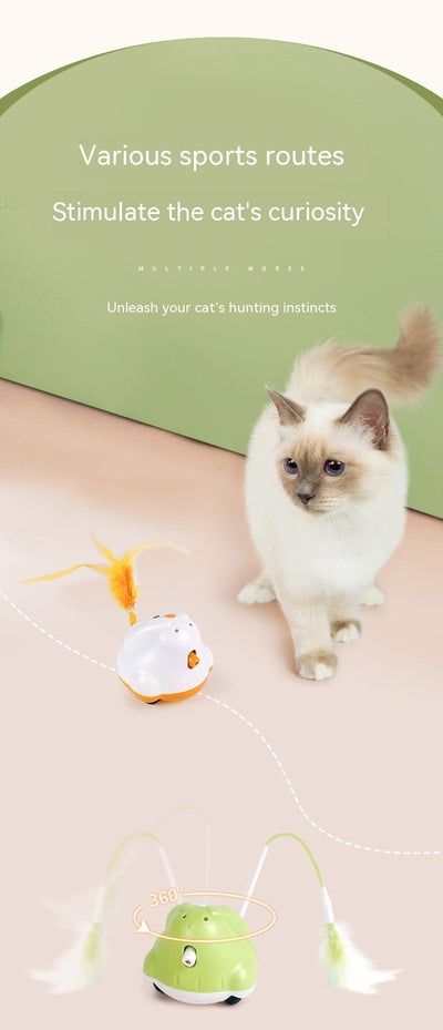 Juguete Interactivo Láser Automático para Gatos con Rotación - Image 15