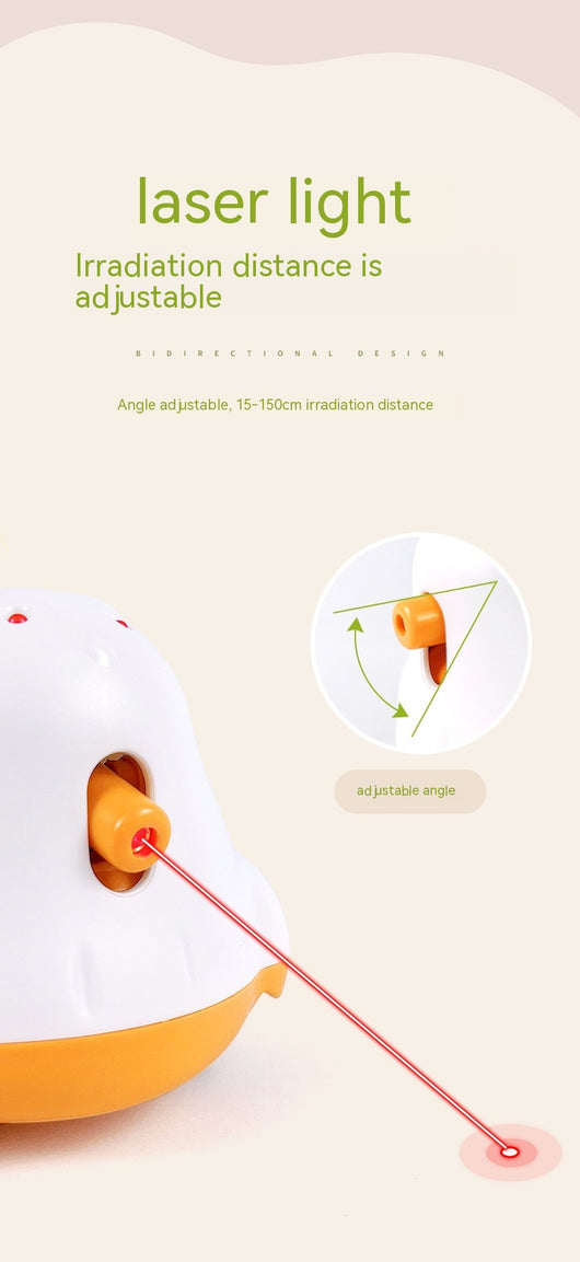 Juguete Interactivo Láser Automático para Gatos con Rotación - Image 16