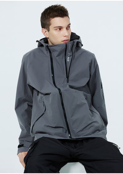Traje de Esquí Unisex Impermeable y Cortaviento con Doble Capa Térmica - Image 49