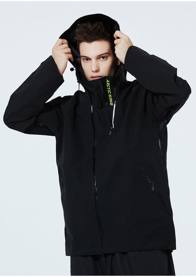Traje de Esquí Unisex Impermeable y Cortaviento con Doble Capa Térmica - Image 57