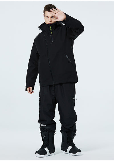 Traje de Esquí Unisex Impermeable y Cortaviento con Doble Capa Térmica - Image 58