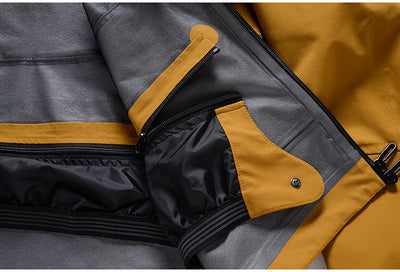 Traje de Esquí Unisex Impermeable y Cortaviento con Doble Capa Térmica - Image 73