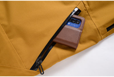 Traje de Esquí Unisex Impermeable y Cortaviento con Doble Capa Térmica - Image 78