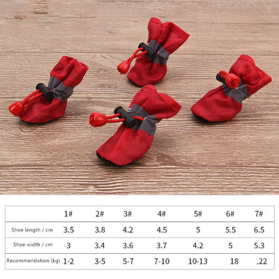 Zapatos protectores para perros con suela suave - Image 30