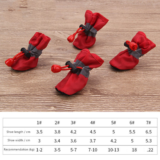 Zapatos protectores para perros con suela suave - Image 30