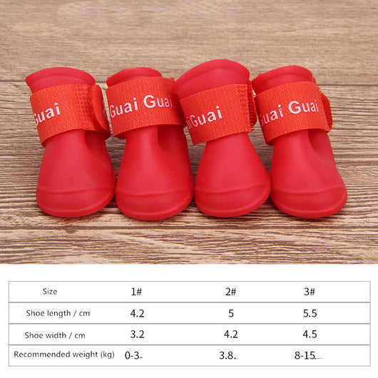 Zapatos protectores para perros con suela suave - Image 34