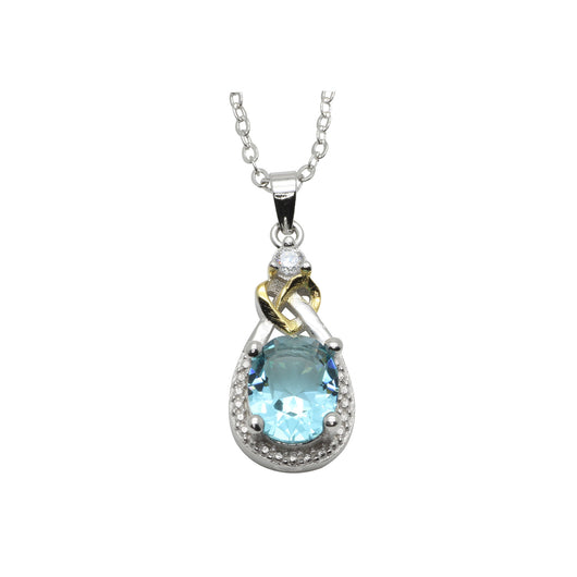 Conjunto de Joyería Cuproníquel Azul Zafiro - Collar, Anillo y Aretes - Image 10