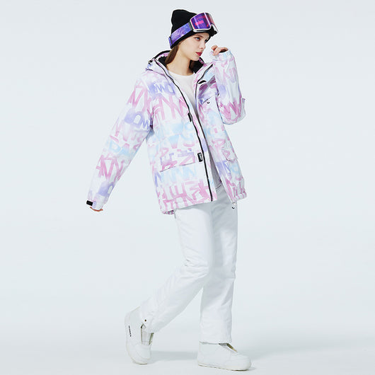 Traje de Esquí Impermeable y Cortavientos para Mujer - Image 15