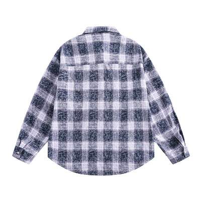 Blusa Holgada con Cuello Solapa y Encaje Plisado - Image 45