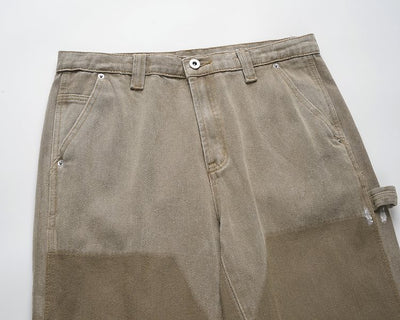 Pantalones Jeans Rectos Baggy con Costuras Lavadas - Image 17