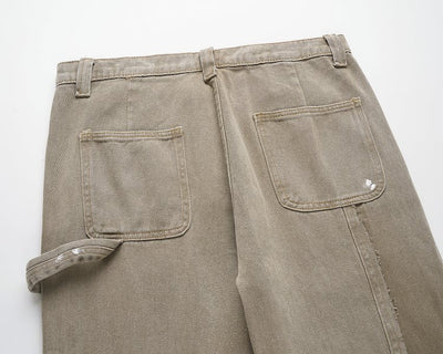 Pantalones Jeans Rectos Baggy con Costuras Lavadas - Image 19