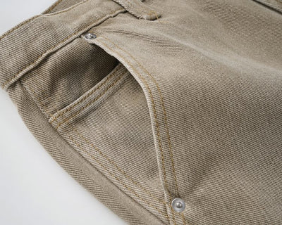Pantalones Jeans Rectos Baggy con Costuras Lavadas - Image 20