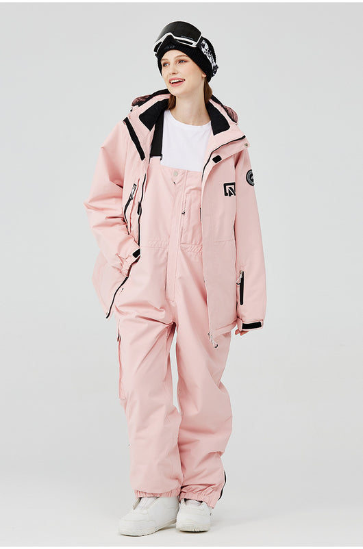 Traje de Esquí Doble Tabla para Hombre y Mujer - Abrigo Térmico Invernal - Image 42