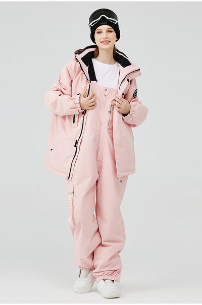 Traje de Esquí Doble Tabla para Hombre y Mujer - Abrigo Térmico Invernal - Image 45