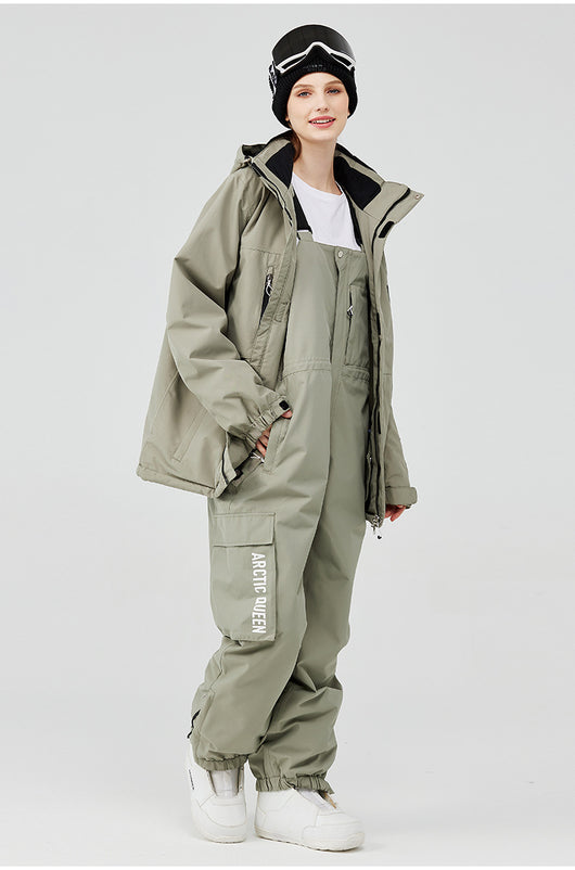 Traje de Esquí Doble Tabla para Hombre y Mujer - Abrigo Térmico Invernal - Image 46