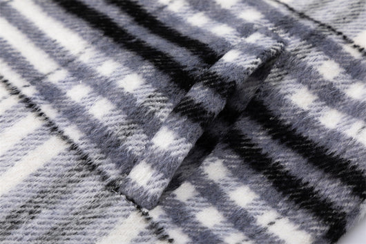 Chaqueta Acolchada de Cuadros para Hombre - Otoño e Invierno - Image 28