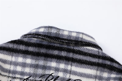 Chaqueta Acolchada de Cuadros para Hombre - Otoño e Invierno - Image 31