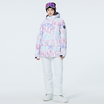 Traje de Esquí Impermeable y Cortavientos para Mujer - Image 22