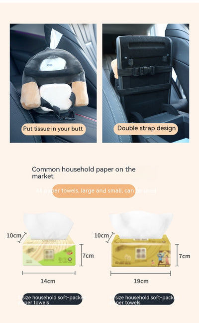 Organizador de Pañuelos para Auto con Caja Colgante para Reposabrazos - Image 13