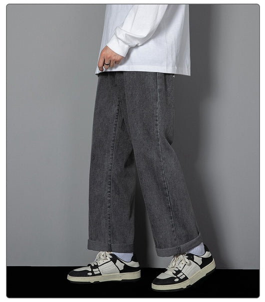 Pantalones Vaqueros Rectos Estilo Hong Kong con Efecto Adelgazante para Hombre - Image 22
