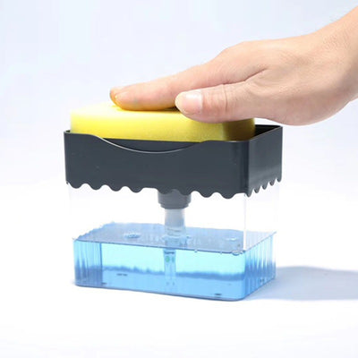 Dispensador de Jabón 2 en 1 con Caddy para Esponja - Dosificación Automática - Image 21