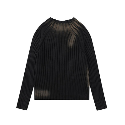 Camiseta Tejida Ajustada Estilo Vintage Unisex - Image 19