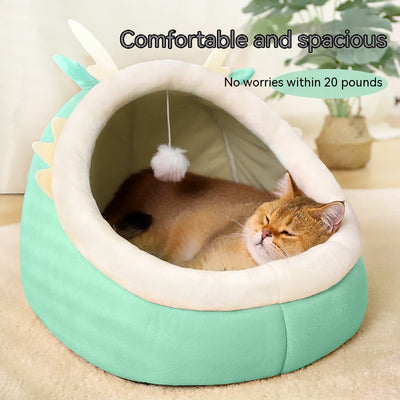 Cama Térmica Semiencerrada para Gatos - Refugio Cálido Invierno - Image 11