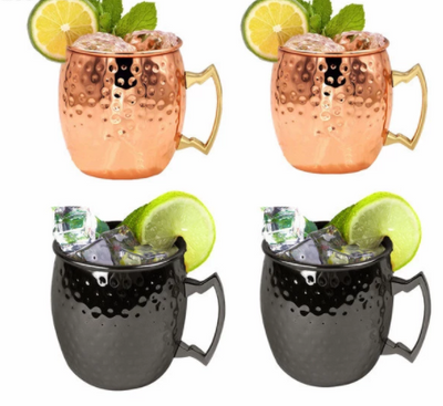 Taza Térmica Moscow Mule de Acero Inoxidable con Baño de Cobre Martillado - Image 14