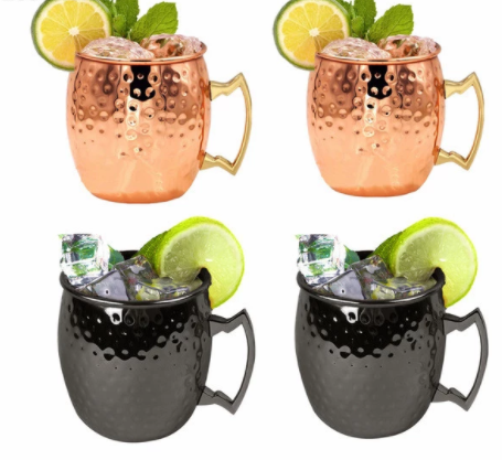 Taza Térmica Moscow Mule de Acero Inoxidable con Baño de Cobre Martillado - Image 14