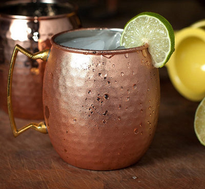 Taza Térmica Moscow Mule de Acero Inoxidable con Baño de Cobre Martillado - Image 18
