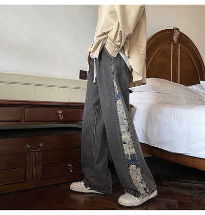Jeans Holgados de Moda Urbana para Hombre - Diseño Parejas Casual Otoño - Image 25