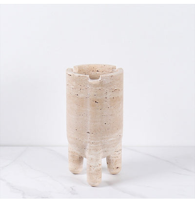 Jarrón Decorativo Hidropónico de Mármol con Planta Verde - Image 19