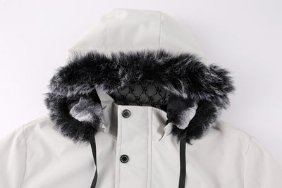 Chaqueta de Invierno para Hombre con Cuello de Pelo - Image 20