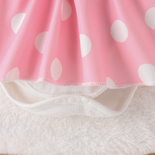 Pijama Mameluco Largo para Bebé Niña con Diseño de Conejo y Diadema - Image 18