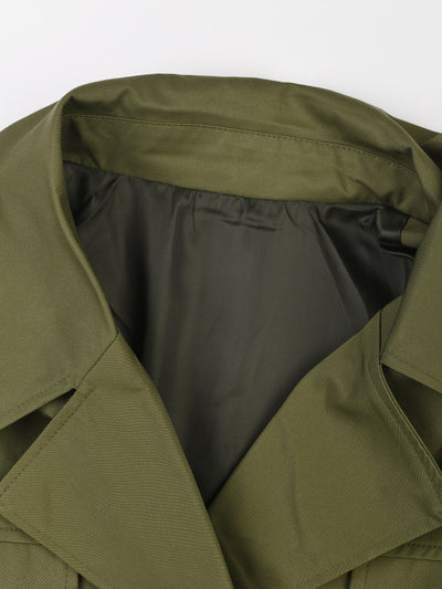 Chaqueta Cortavientos Verde con Malla Coreana para Mujer - Image 10