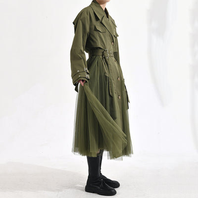 Chaqueta Cortavientos Verde con Malla Coreana para Mujer - Image 21