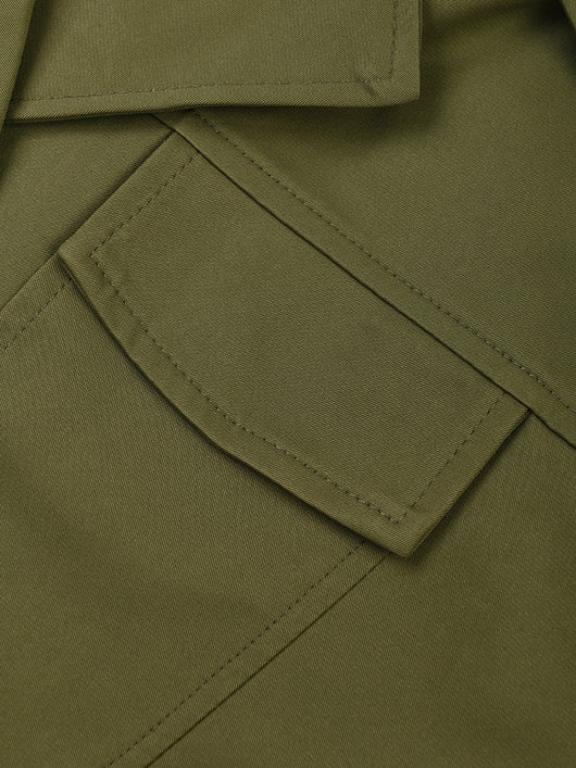 Chaqueta Cortavientos Verde con Malla Coreana para Mujer - Image 28