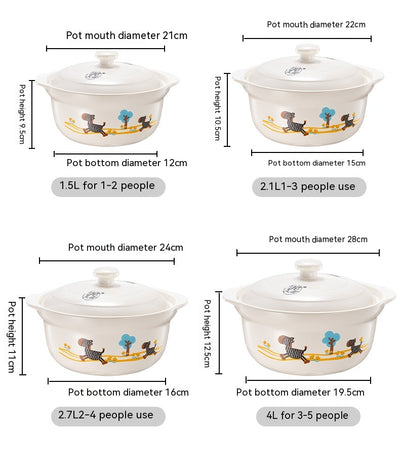 Cazuela de Cerámica Refractaria para Guisos y Sopas - Image 39