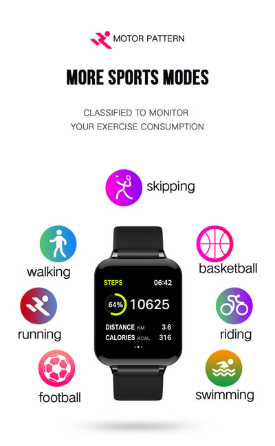 Reloj Inteligente Deportivo B57 Compatible con Apple - Image 17