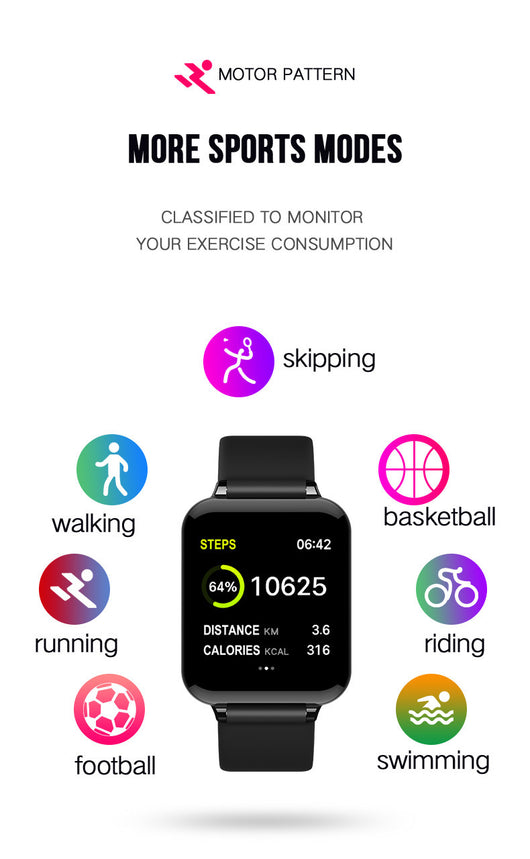 Reloj Inteligente Deportivo B57 Compatible con Apple - Image 17