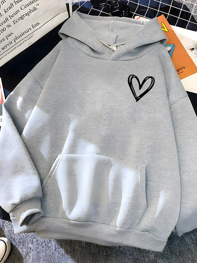 Sudadera con Capucha Estampado 3D Planeta Love - Diseño de Pareja Unisex - Image 13