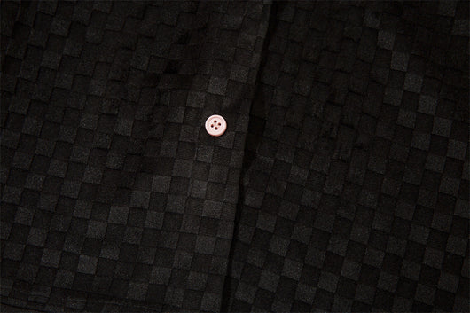 Abrigo Camisa Cuadros Escoceses con Letras Bordadas - Image 31