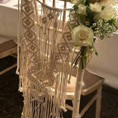 Tapiz Decorativo para Respaldo de Sillas de Boda - Image 6