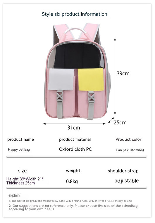 Mochila Transportadora Plegable para Mascotas - Respirable y Cómoda - Image 37