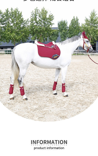 Almohadilla de Lana con Absorción de Impactos para Montar a Caballo - Image 7