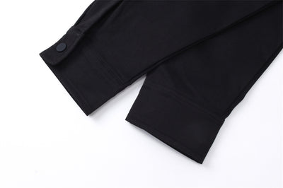 Camisa Manga Larga Personalizada Bolsillo Color Sólido Hombre Corte Holgado - Image 21